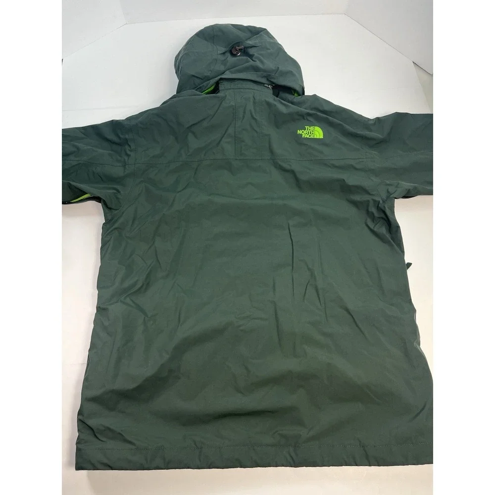 The North Face Mechanic 3 in 1 Triclimate HyVent Jacket Needle Green Mens Large